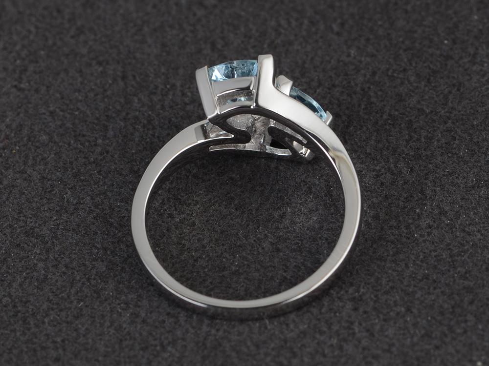 2 Stone Aquamarine Mothers Ring - Image 31