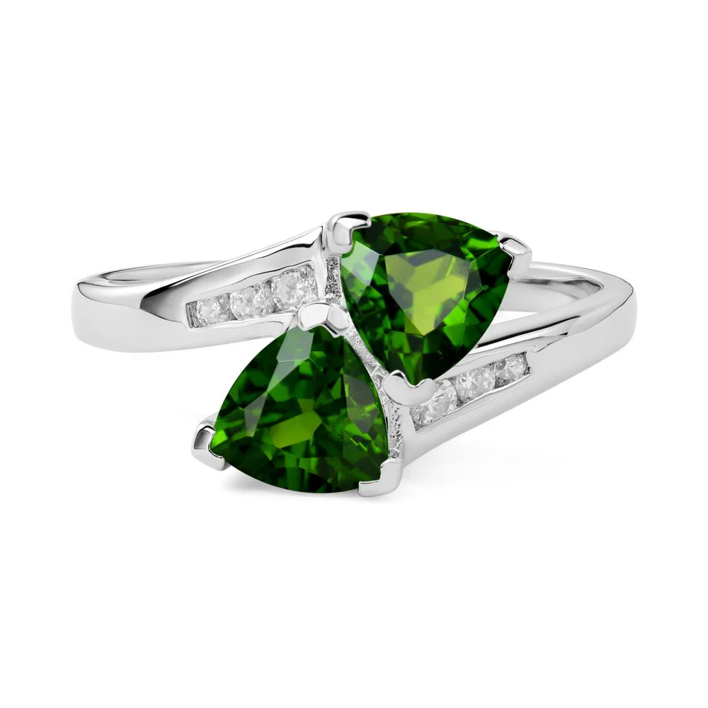 2 Stone Diopside Mothers Ring - Image 3