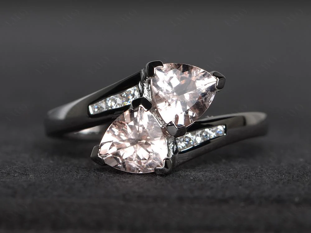 2 Stone Morganite Mothers Ring - Image 29