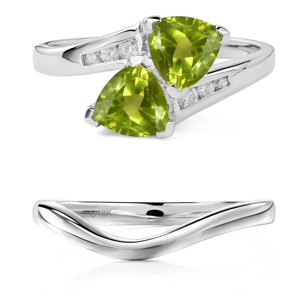 Peridot Bypass Ring - Image 19