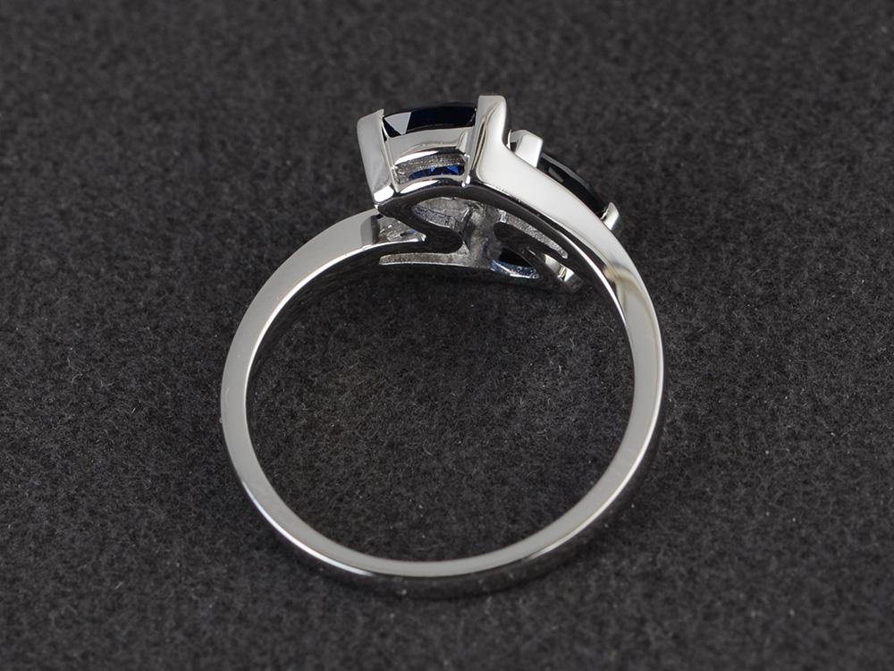 Sapphire Bypass Ring - Image 31