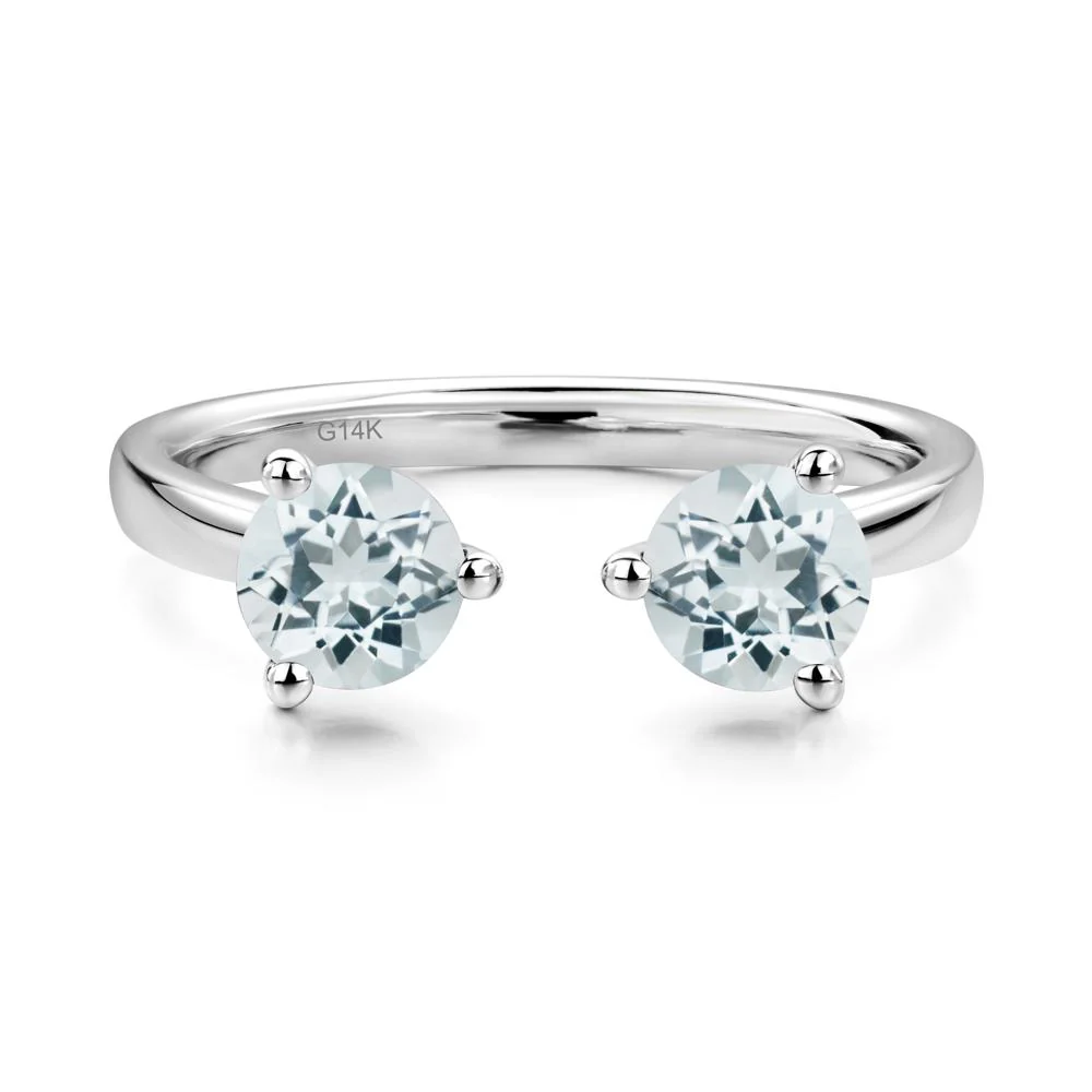 Adjustable Aquamarine Ring - Image 3