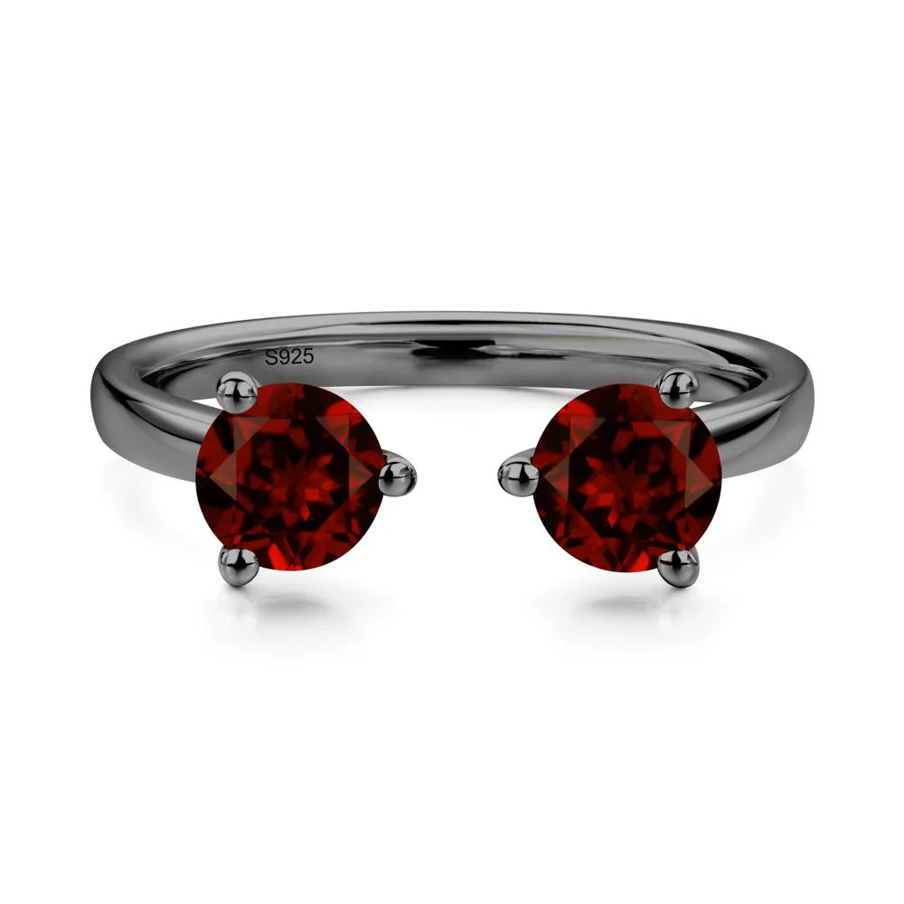Adjustable Garnet Ring - Image 2