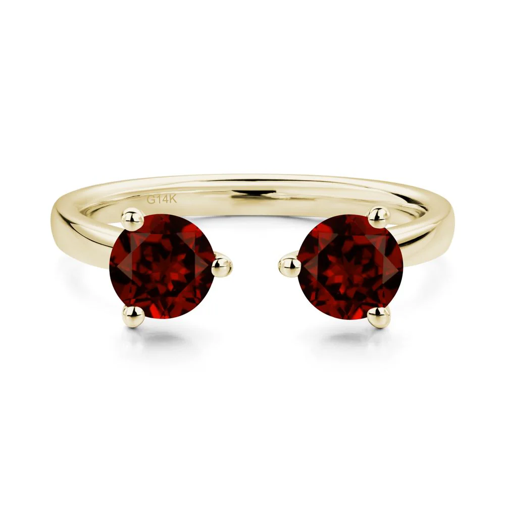 Adjustable Garnet Ring - Image 4