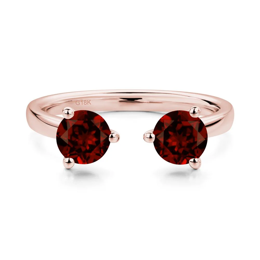 Adjustable Garnet Ring - Image 9