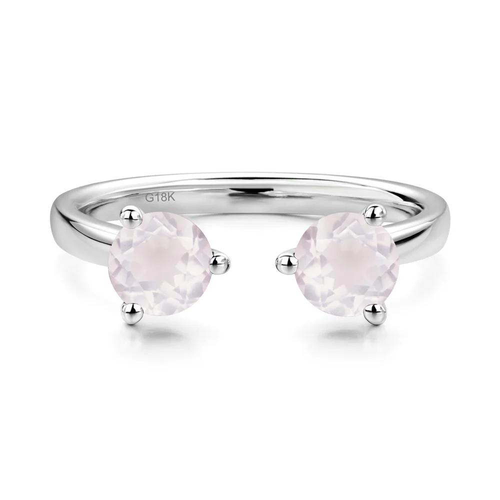 Adjustable Rose Quartz Ring - Image 7