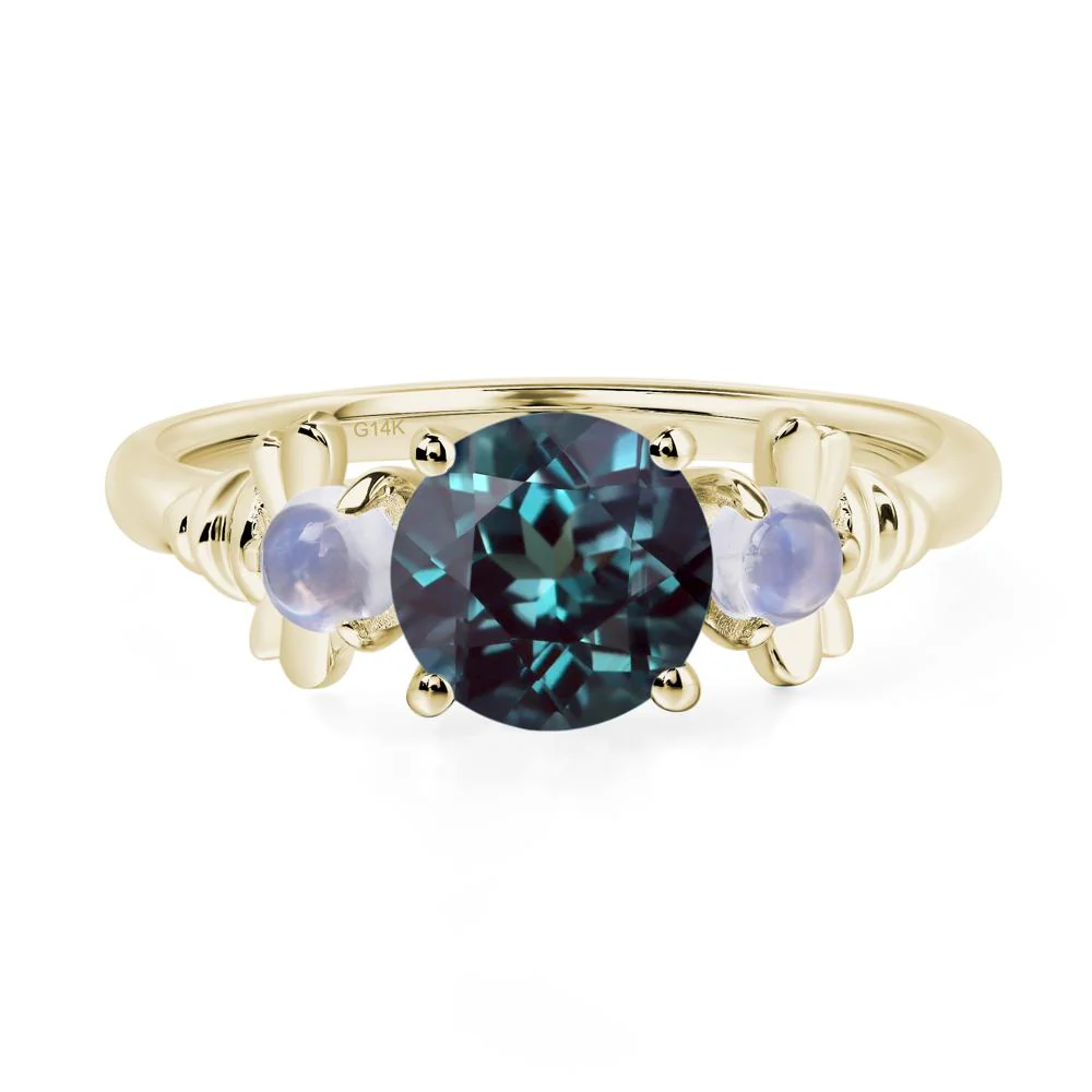 Alexandrite and Moonstone Ring - Image 4