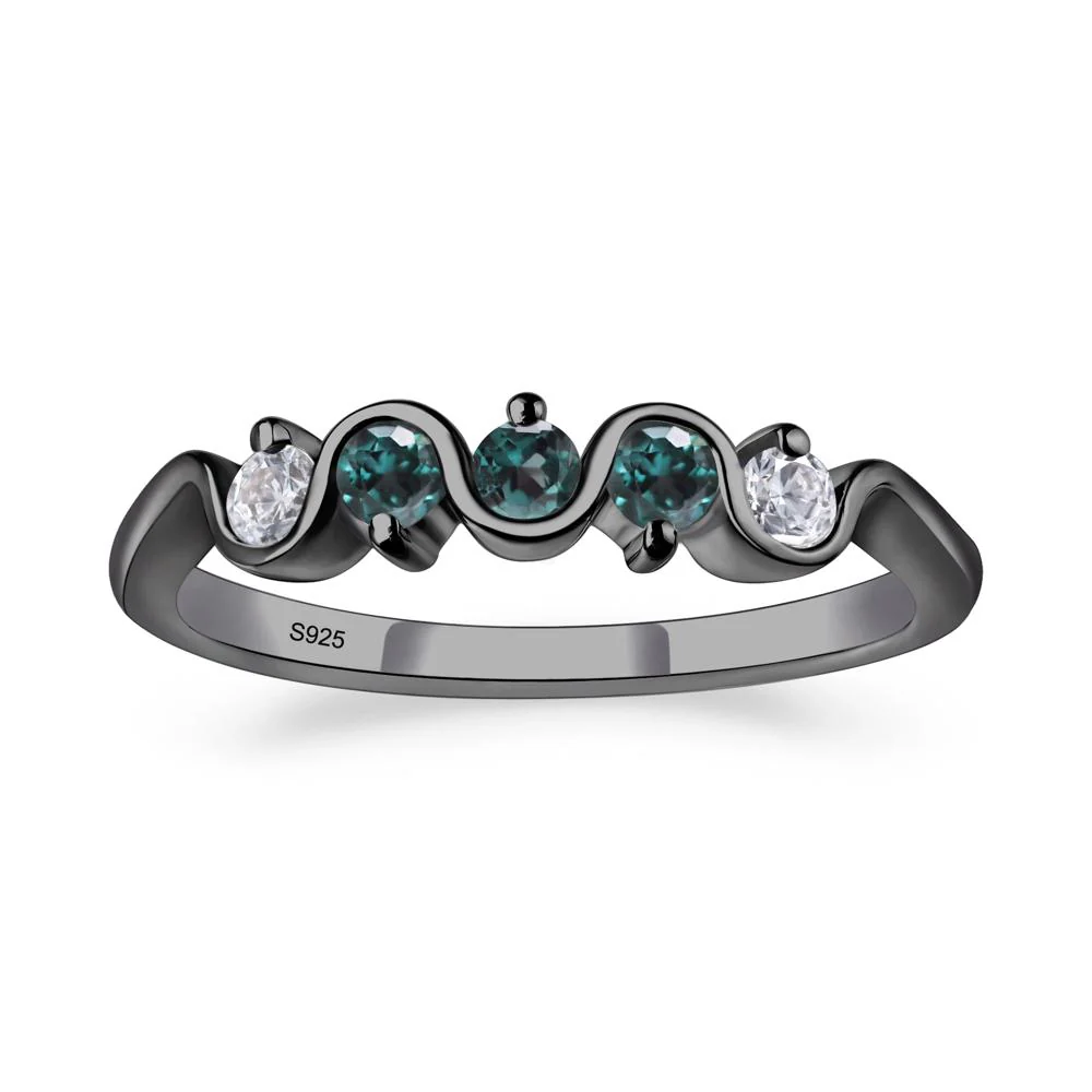 Alexandrite Band Ring - Image 3