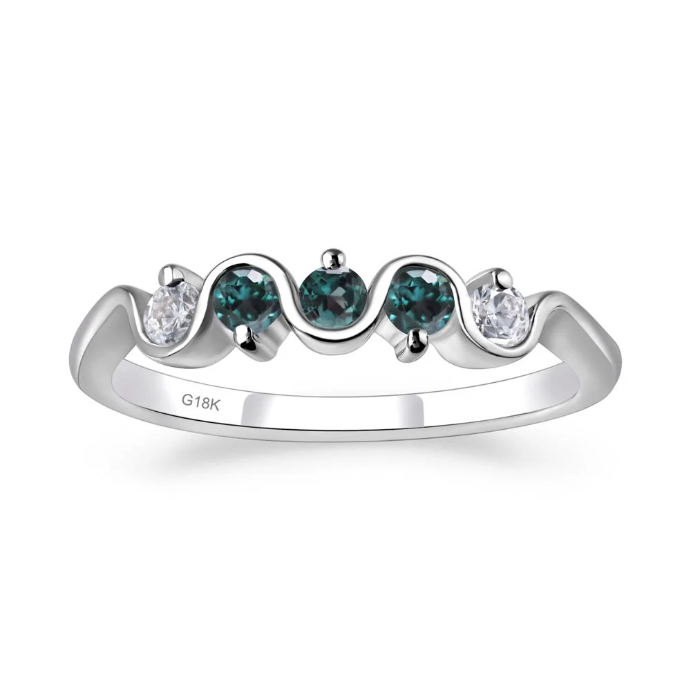 Alexandrite Band Ring - Image 7