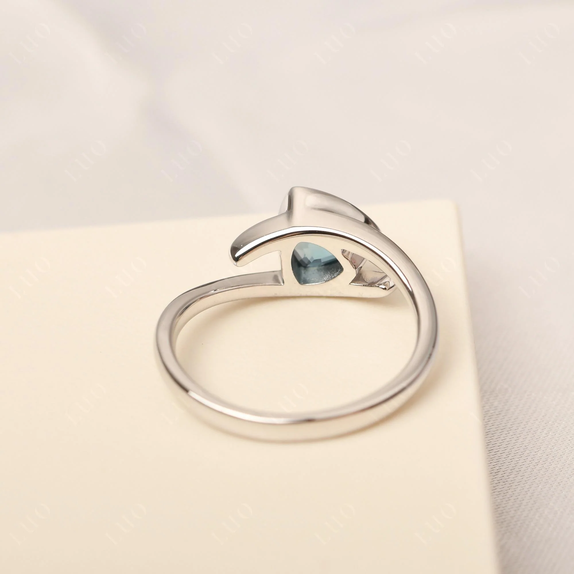 Bezel Set Alexandrite Ring - Image 12