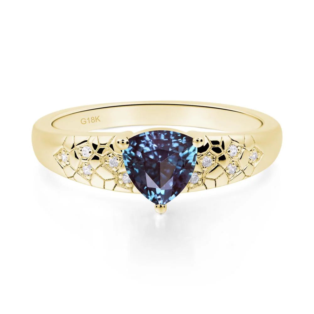 Alexandrite Cracked Ring - Image 9