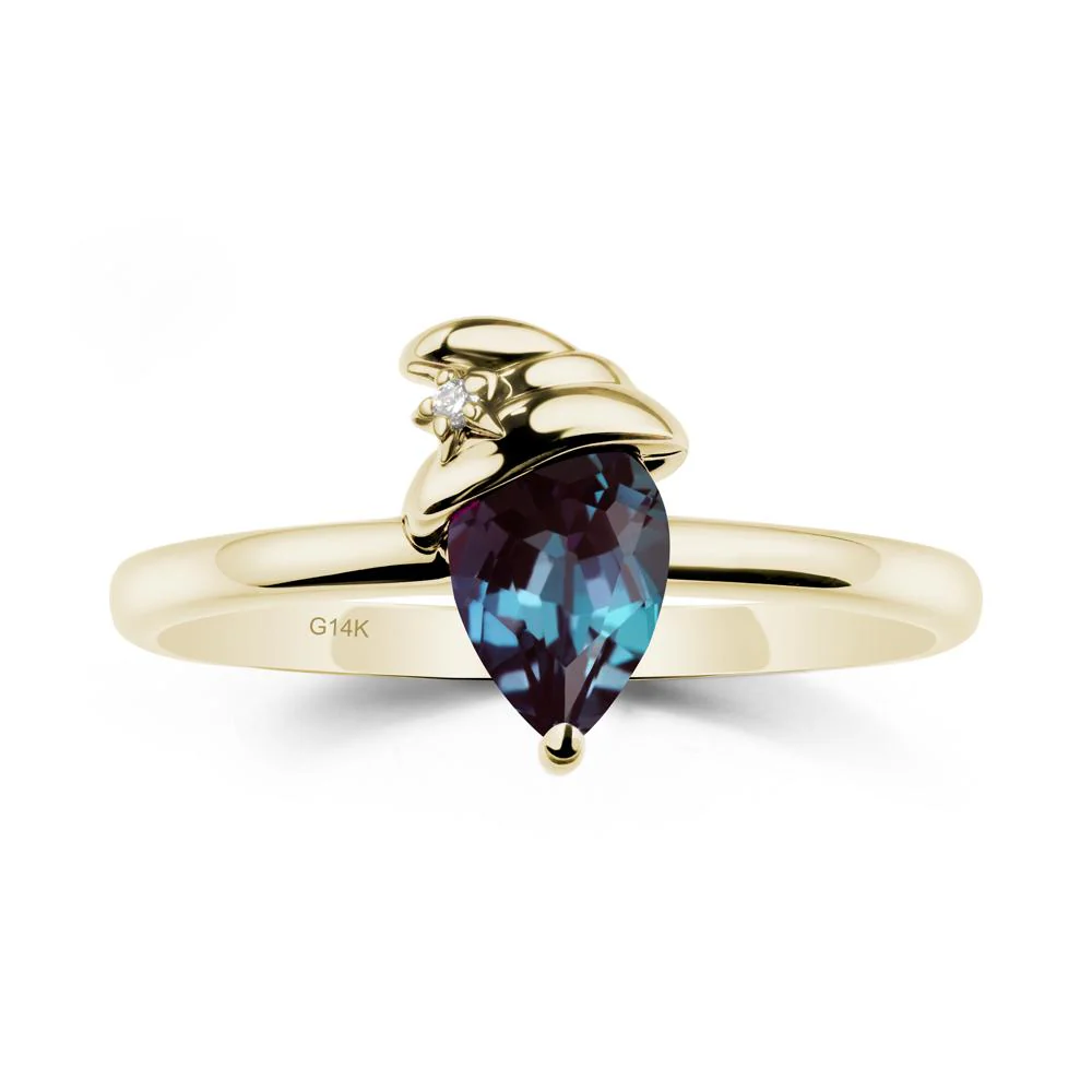 Alexandrite Halloween Witch Hat Ring - Image 3