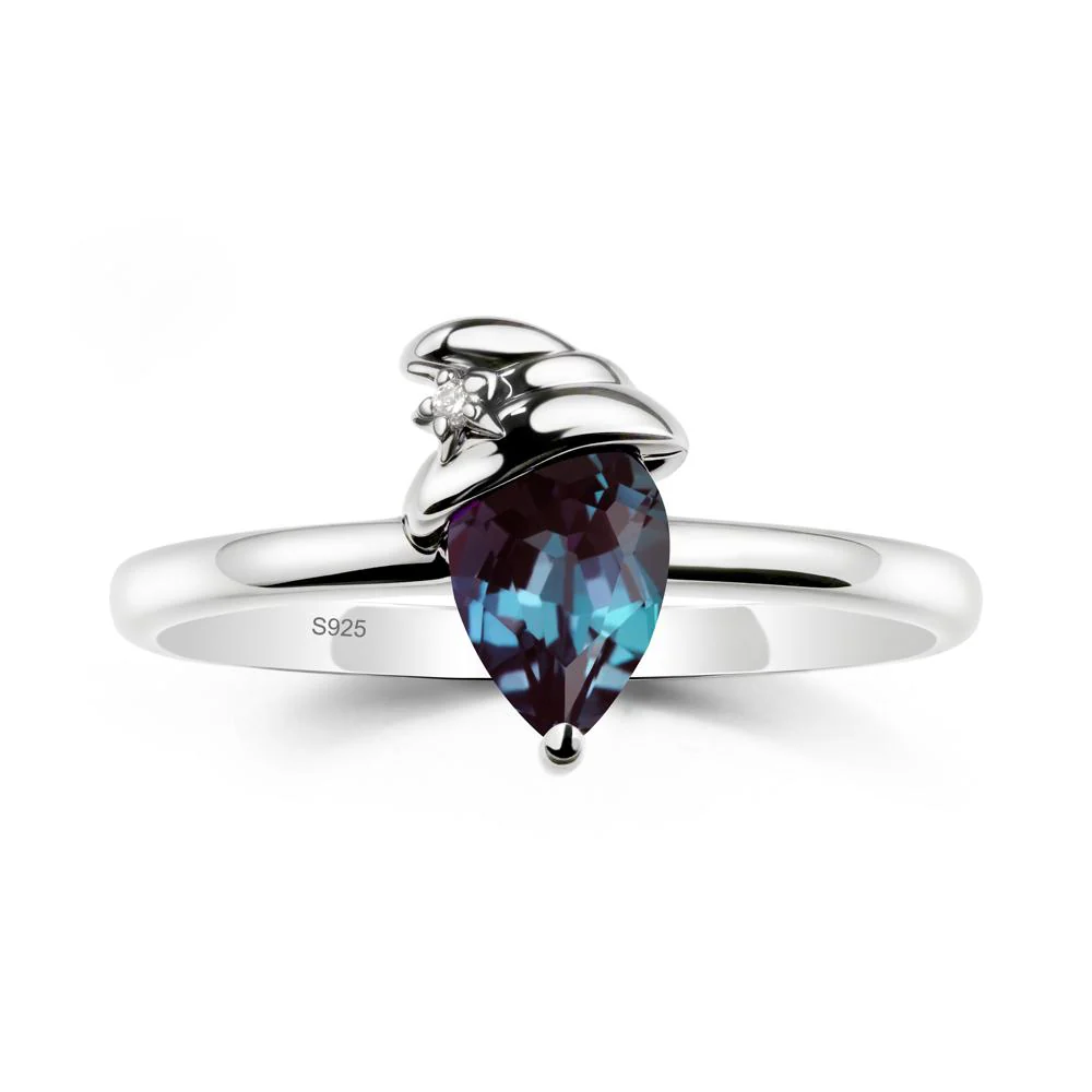 Alexandrite Halloween Witch Hat Ring - Image 9
