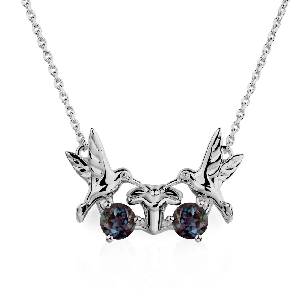 Alexandrite Necklace Hummingbird - Image 6