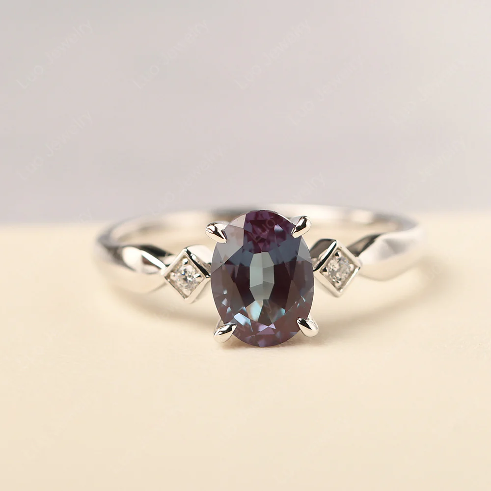 Antique Style Alexandrite Ring