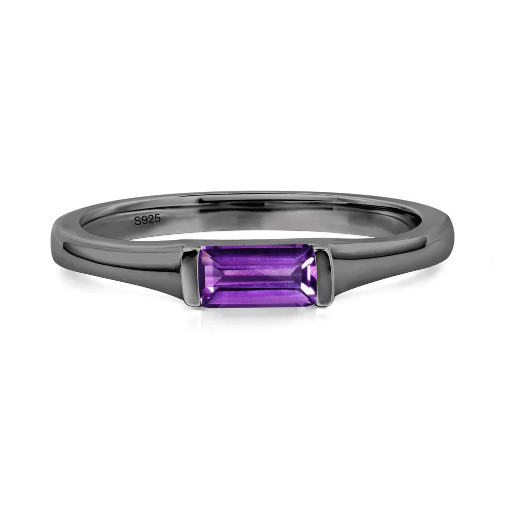Amethyst Baguette Ring - Image 7