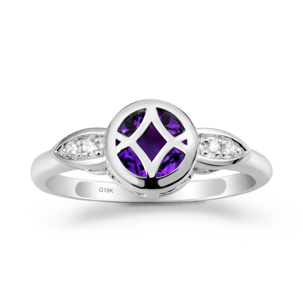 Amethyst Celtic Knot Ring - Image 6