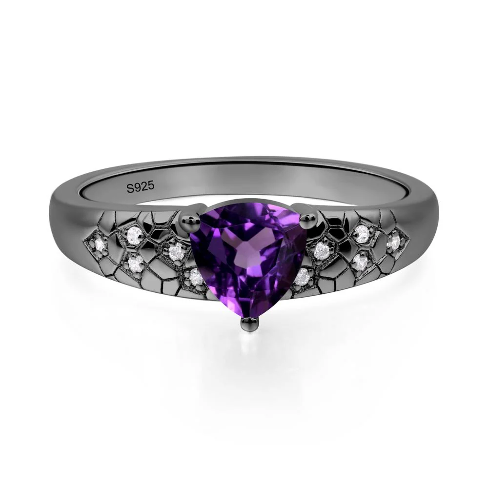 Amethyst Cracked Ring - Image 5