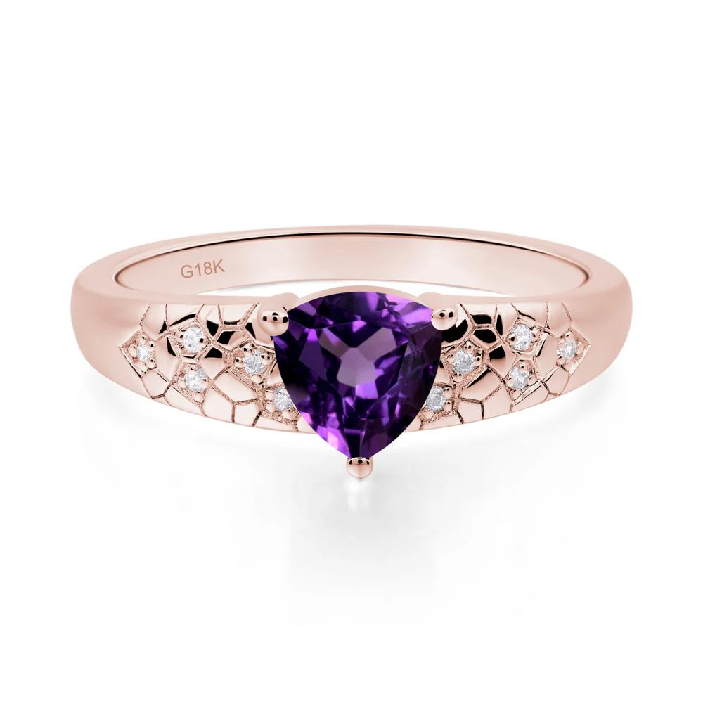 Amethyst Cracked Ring - Image 7