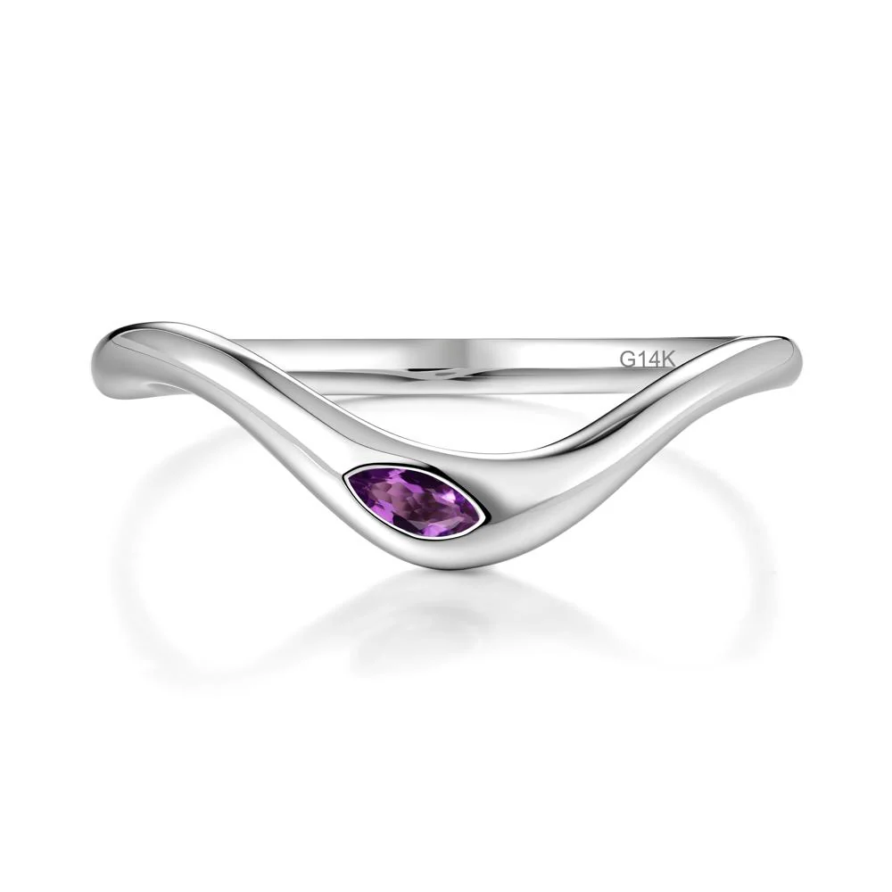 Amethyst Flow Stackable Nesting Ring - Image 6