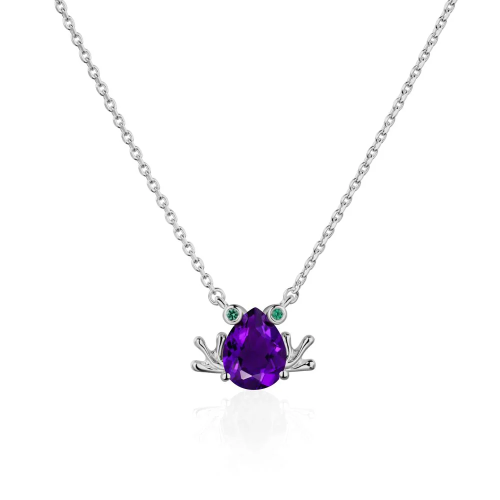 Amethyst Frog Necklace - Image 6