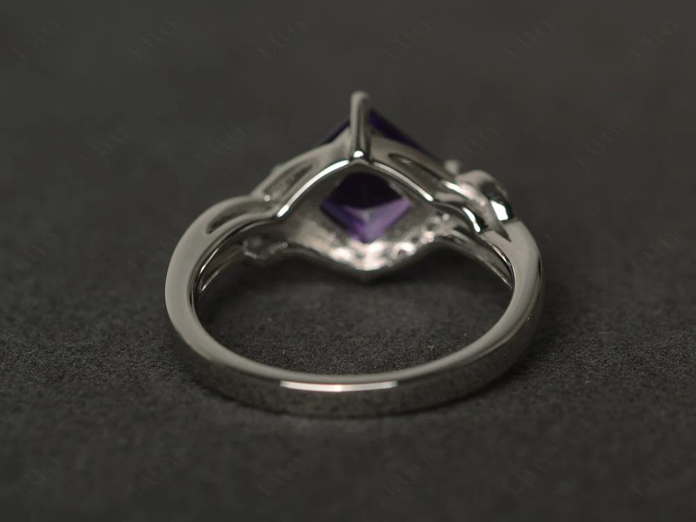 Amethyst Twisted Promise Ring - Image 31