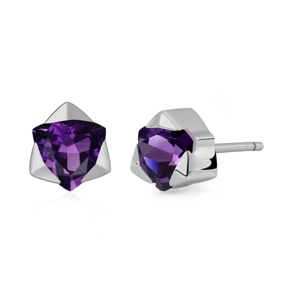 Amethyst Magen David Earrings - Image 8