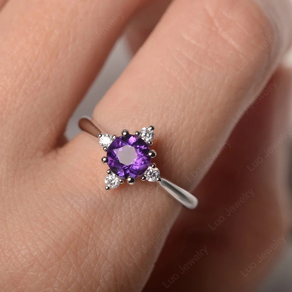 Amethyst Polaris Ring - Image 4