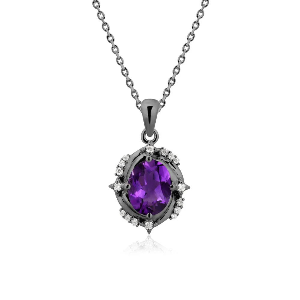 Amethyst Shooting Star Necklace - Image 7