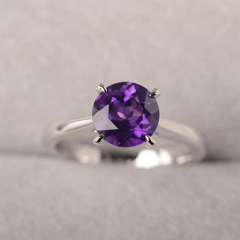 Amethyst Cathedral Ring