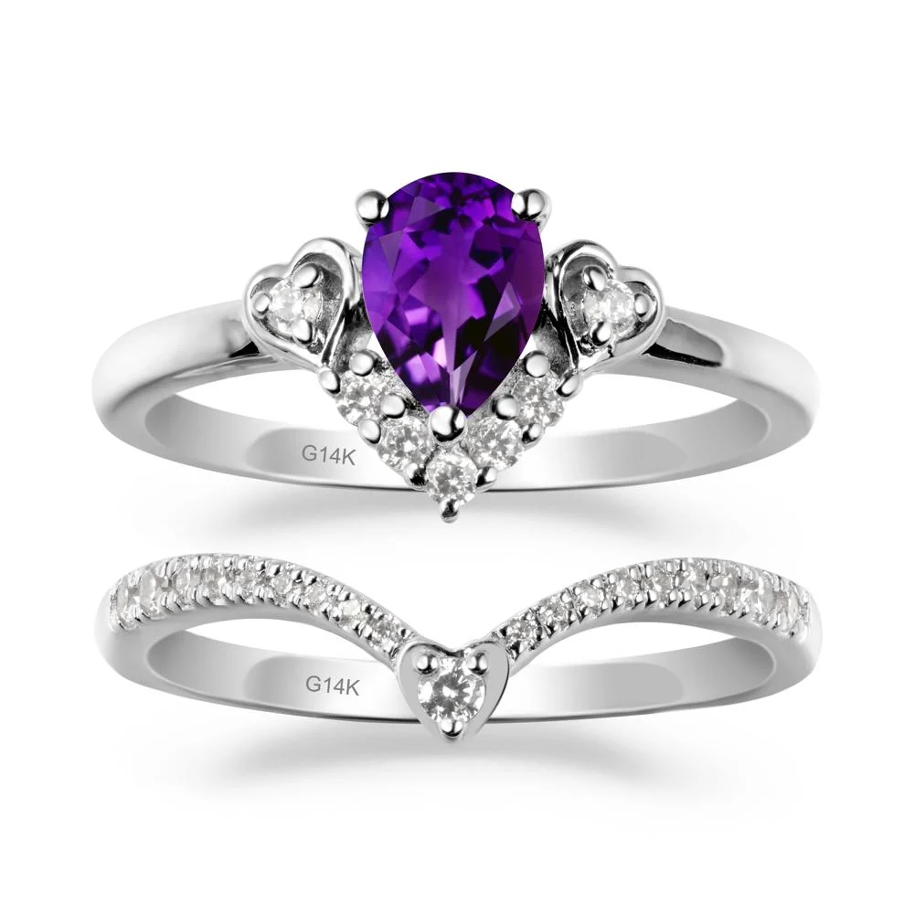 Amethyst Tiara Ring Set - Image 2
