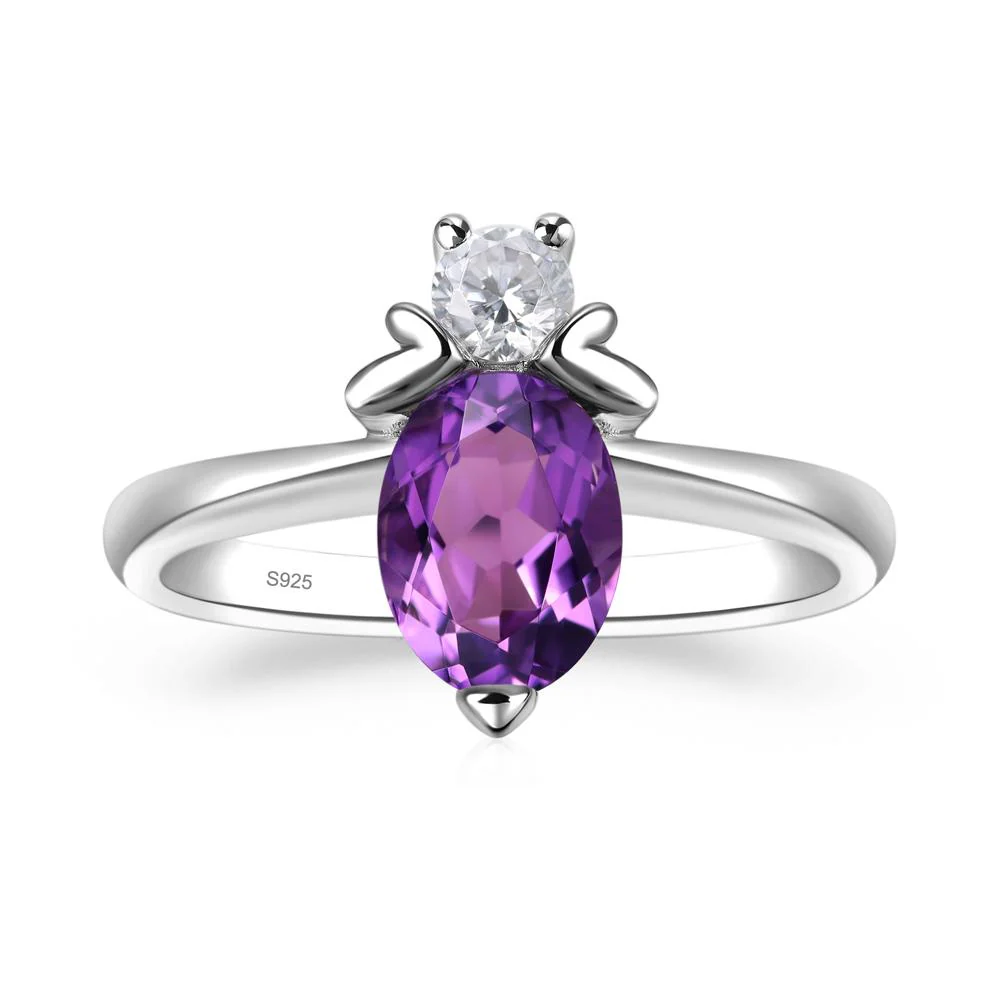 Amethyst Bee Ring - Image 2