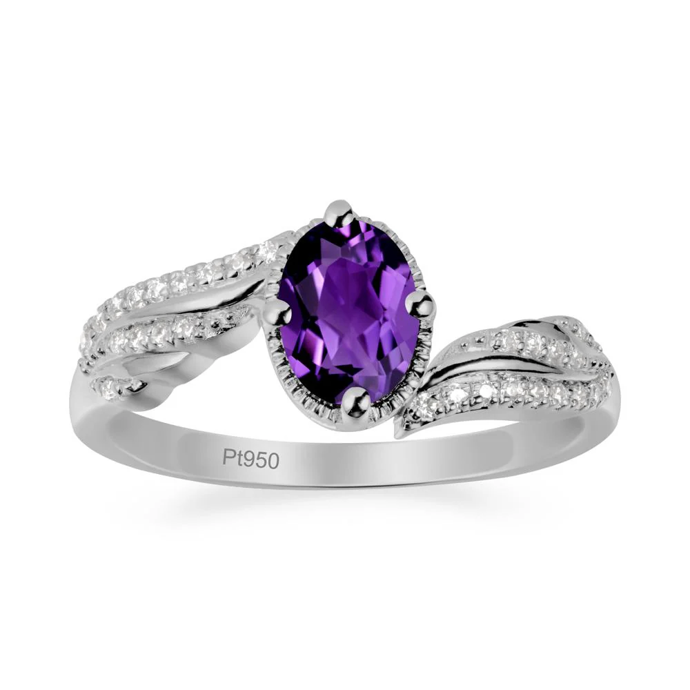 Angel Wings Inspired Amethyst Ring - Image 8