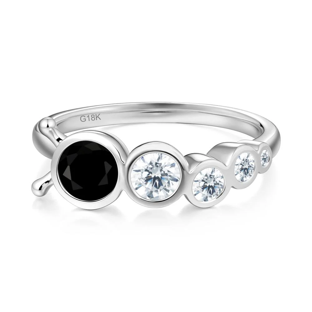 Animal Inspired Black Spinel Ring - Image 7