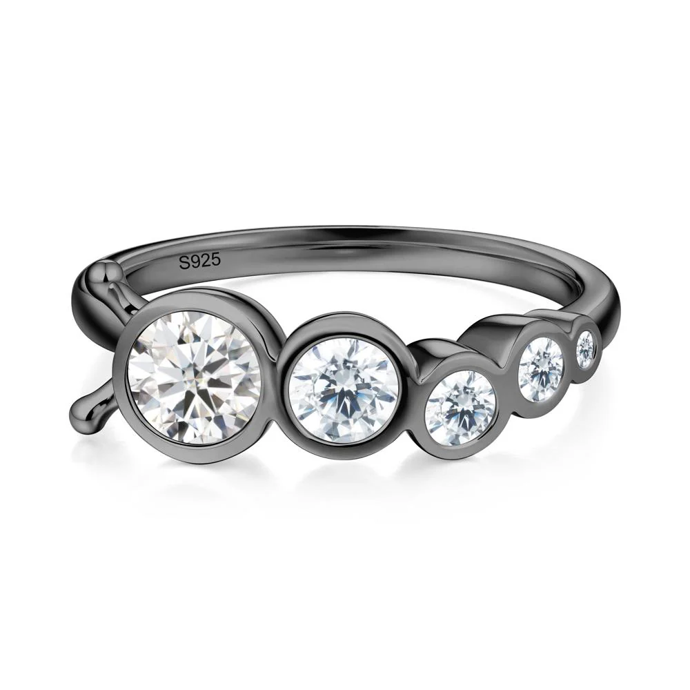 Animal Inspired Moissanite Ring - Image 3