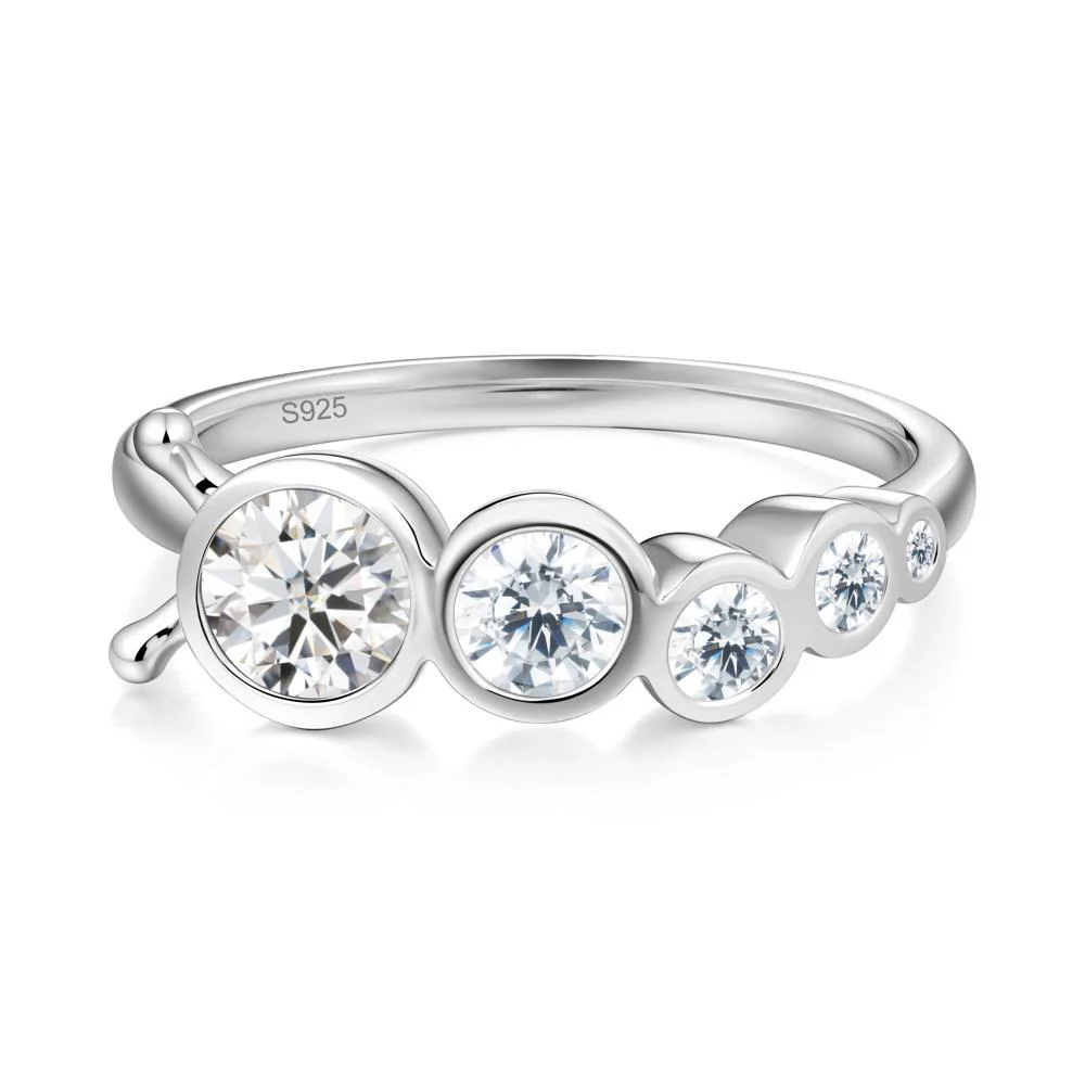 Animal Inspired Moissanite Ring - Image 4