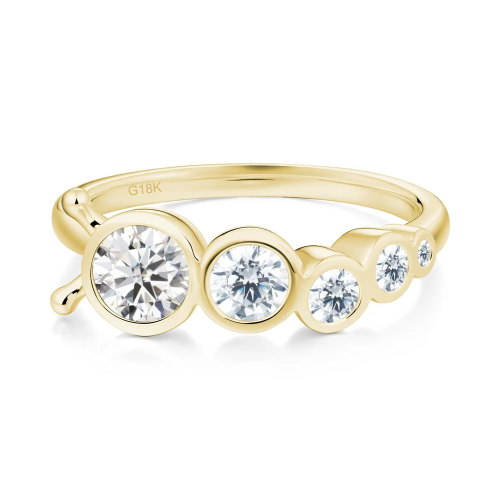 Animal Inspired Moissanite Ring - Image 7