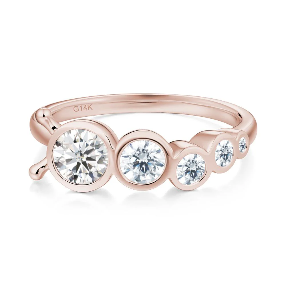 Animal Inspired Moissanite Ring - Image 9