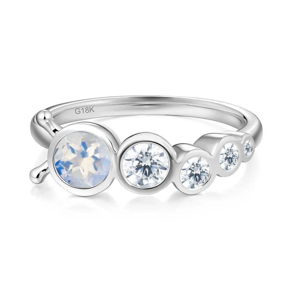 Animal Inspired Moonstone Ring - Image 9