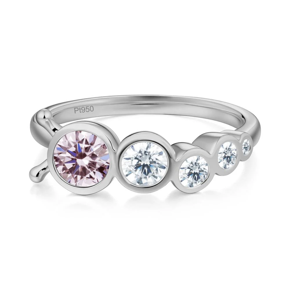 Animal Inspired Pink Cubic Zirconia Ring - Image 9