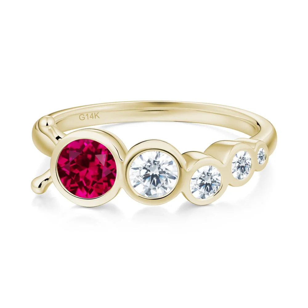 Animal Inspired Ruby Ring - Image 2