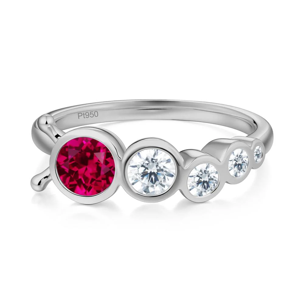 Animal Inspired Ruby Ring - Image 7