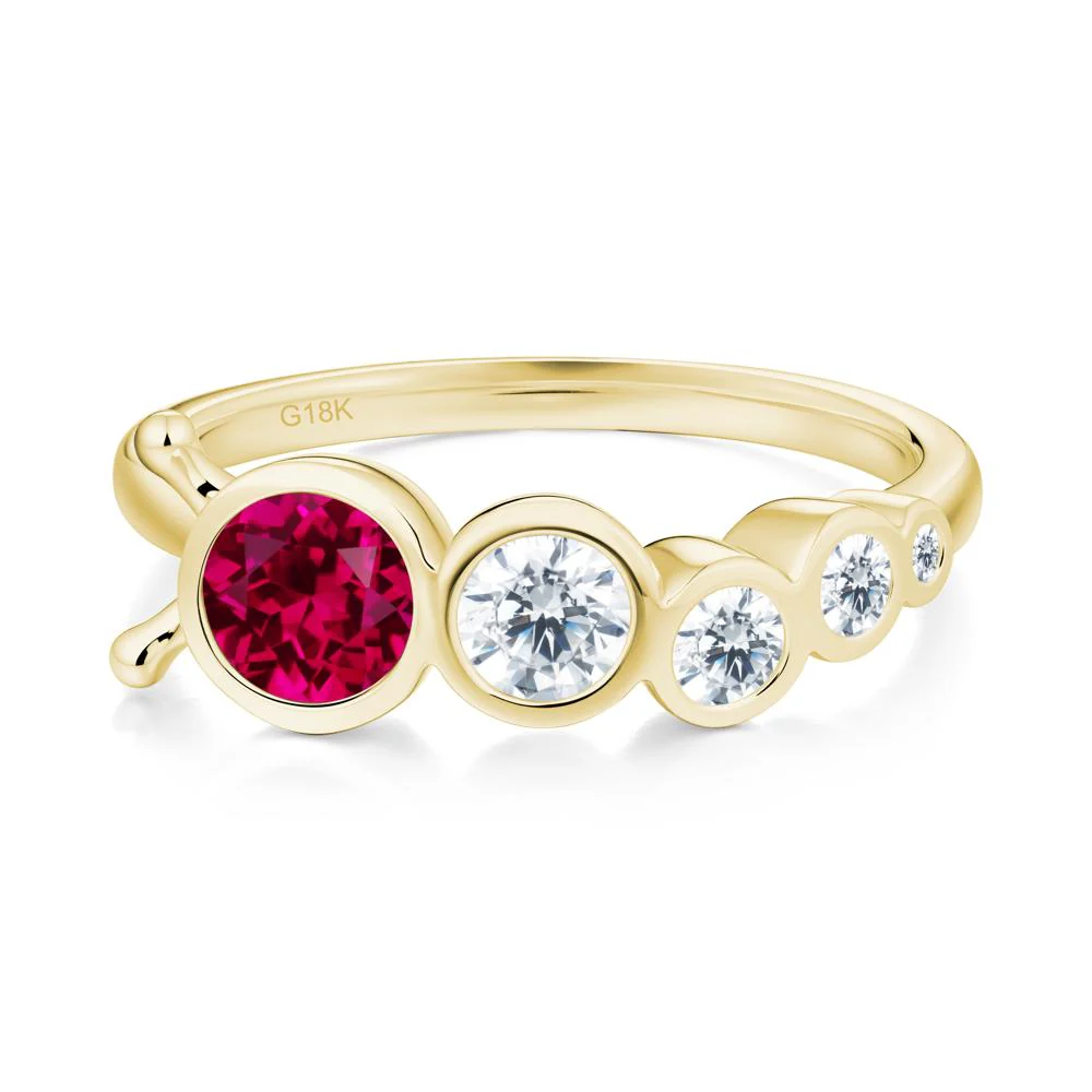 Animal Inspired Ruby Ring - Image 8