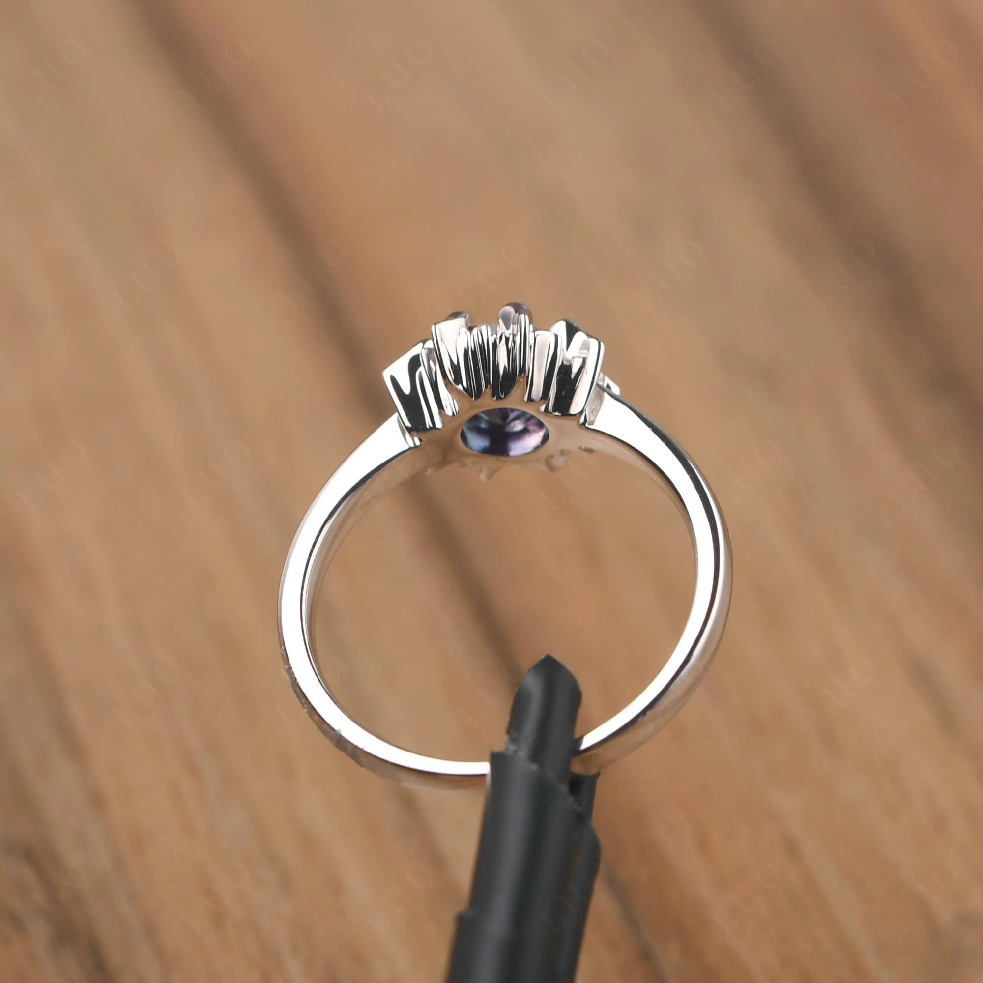 Alexandrite Sunburst Ring - Image 12