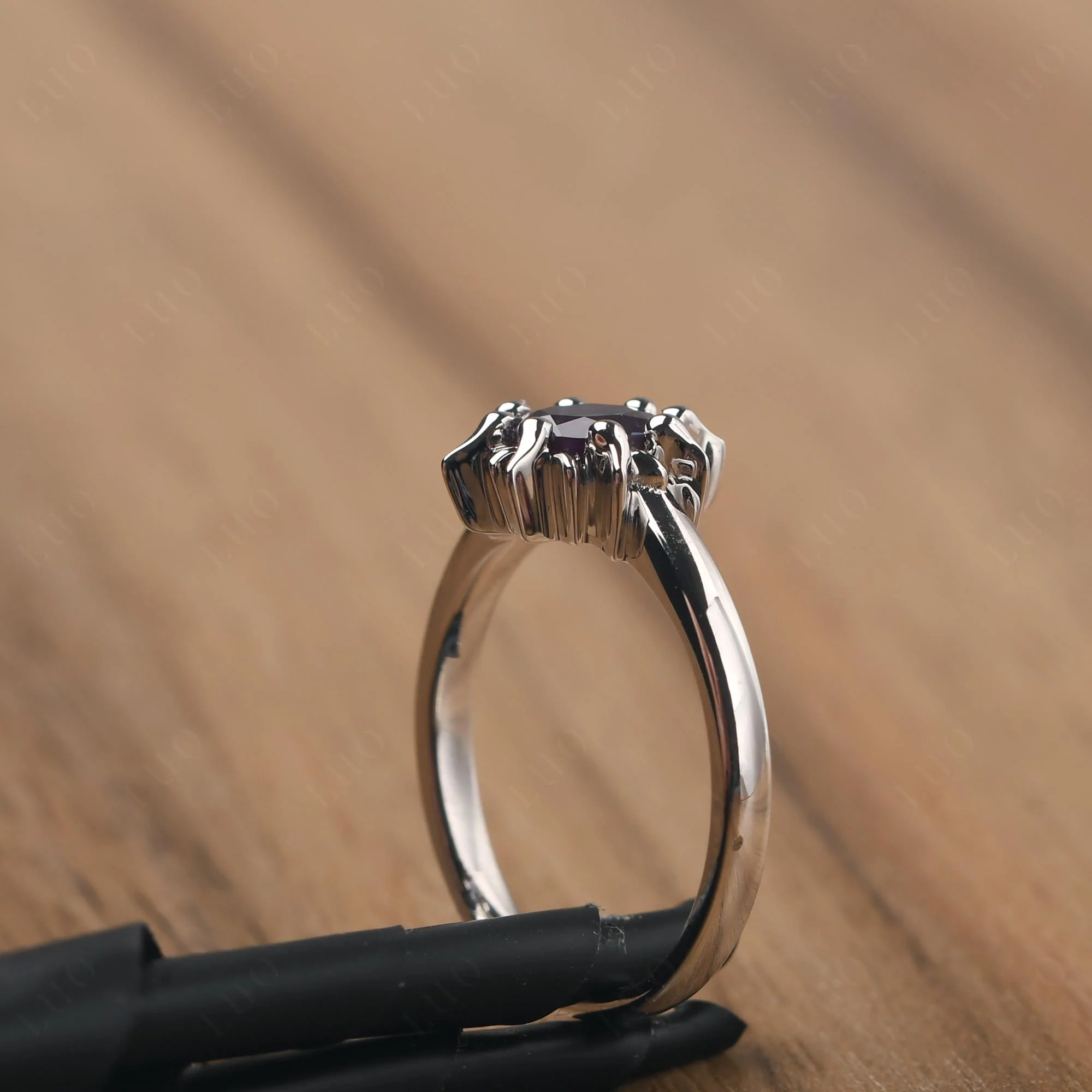 Alexandrite Sunburst Ring - Image 13