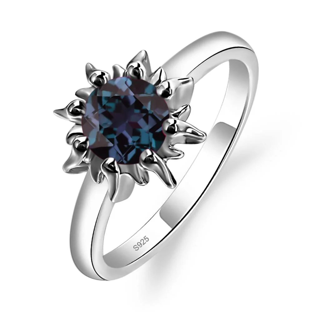 Alexandrite Sunburst Ring - Image 2