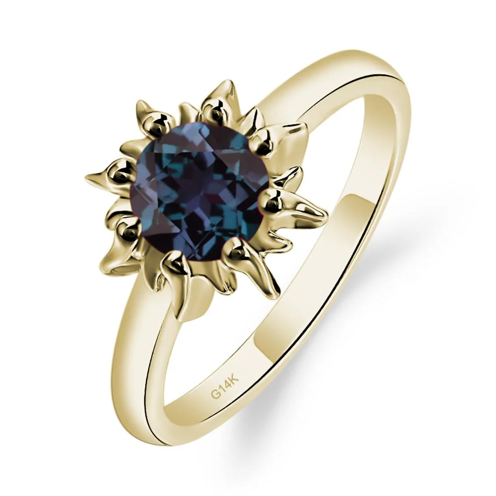 Alexandrite Sunburst Ring - Image 4