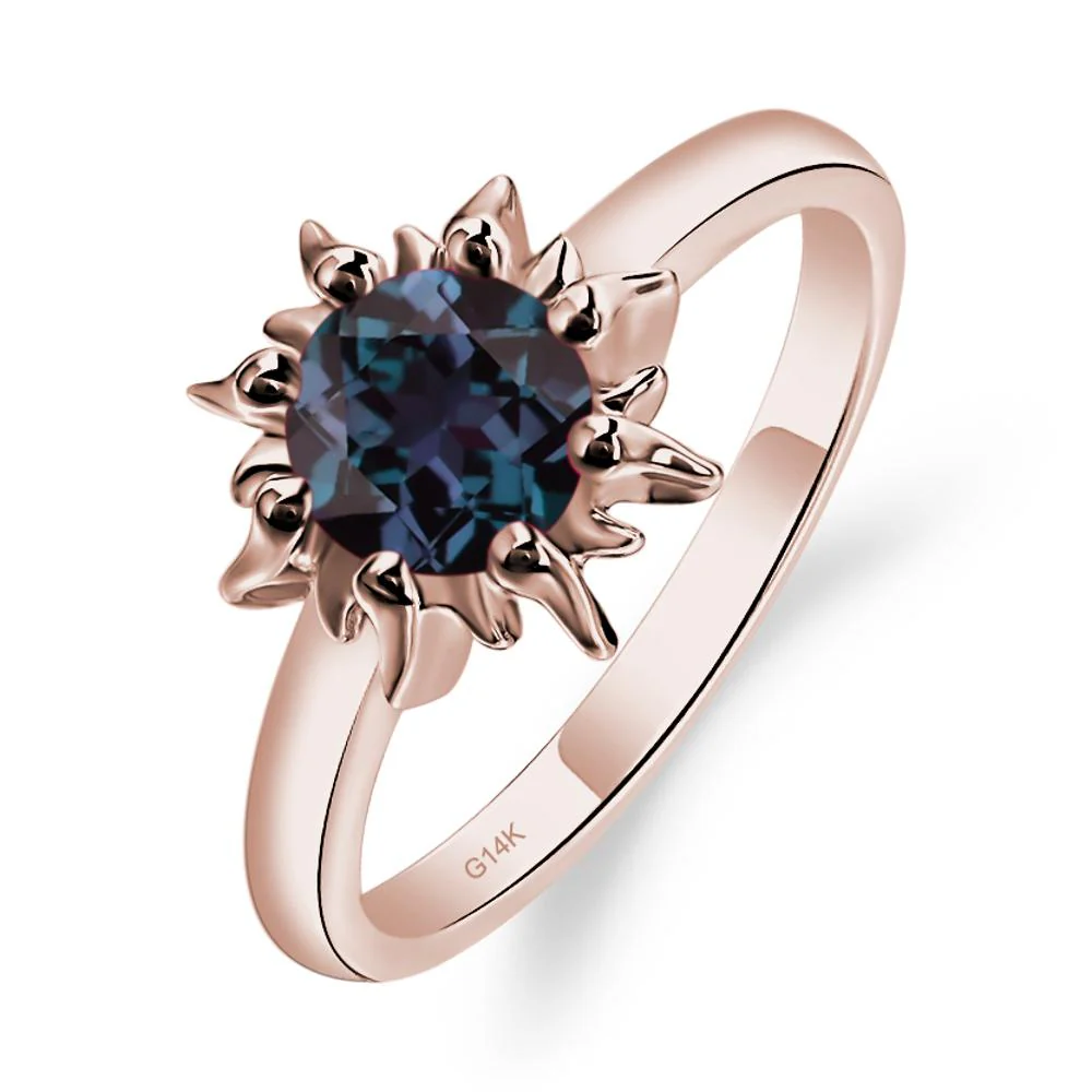 Alexandrite Sunburst Ring - Image 5