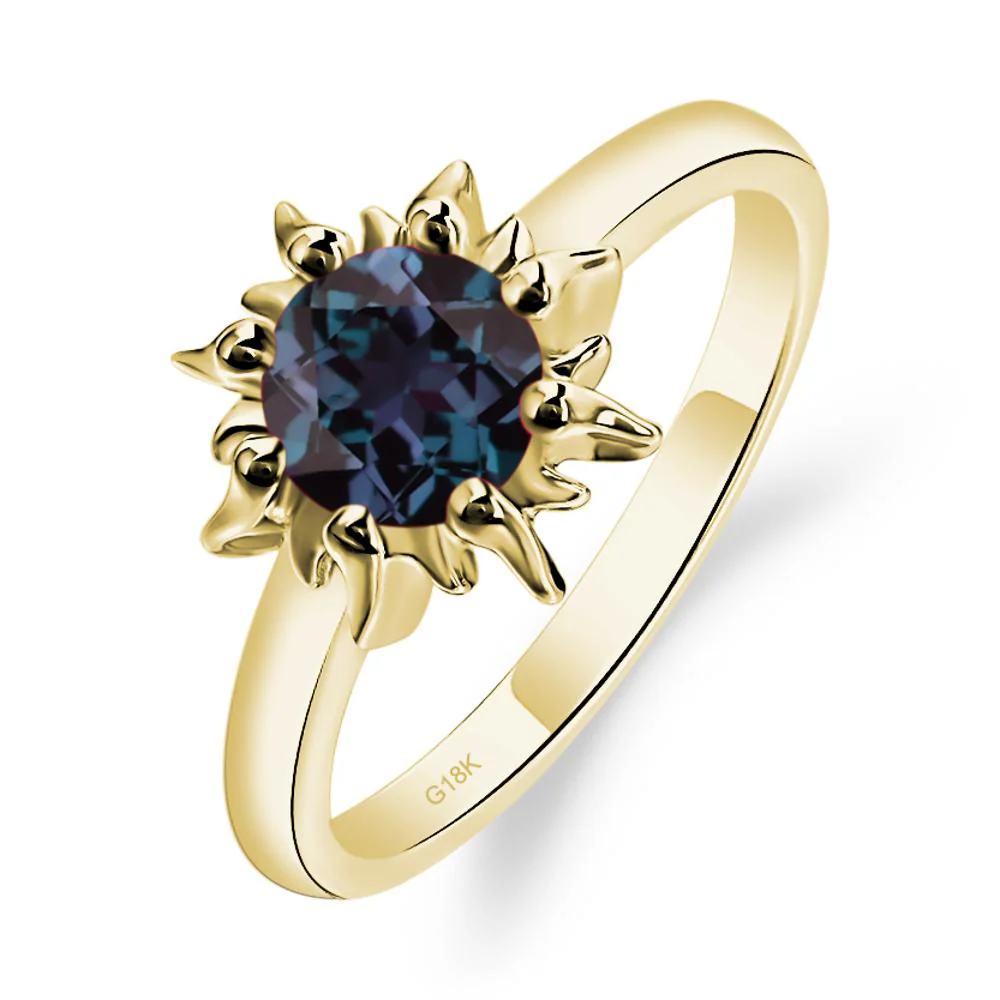 Alexandrite Sunburst Ring - Image 8