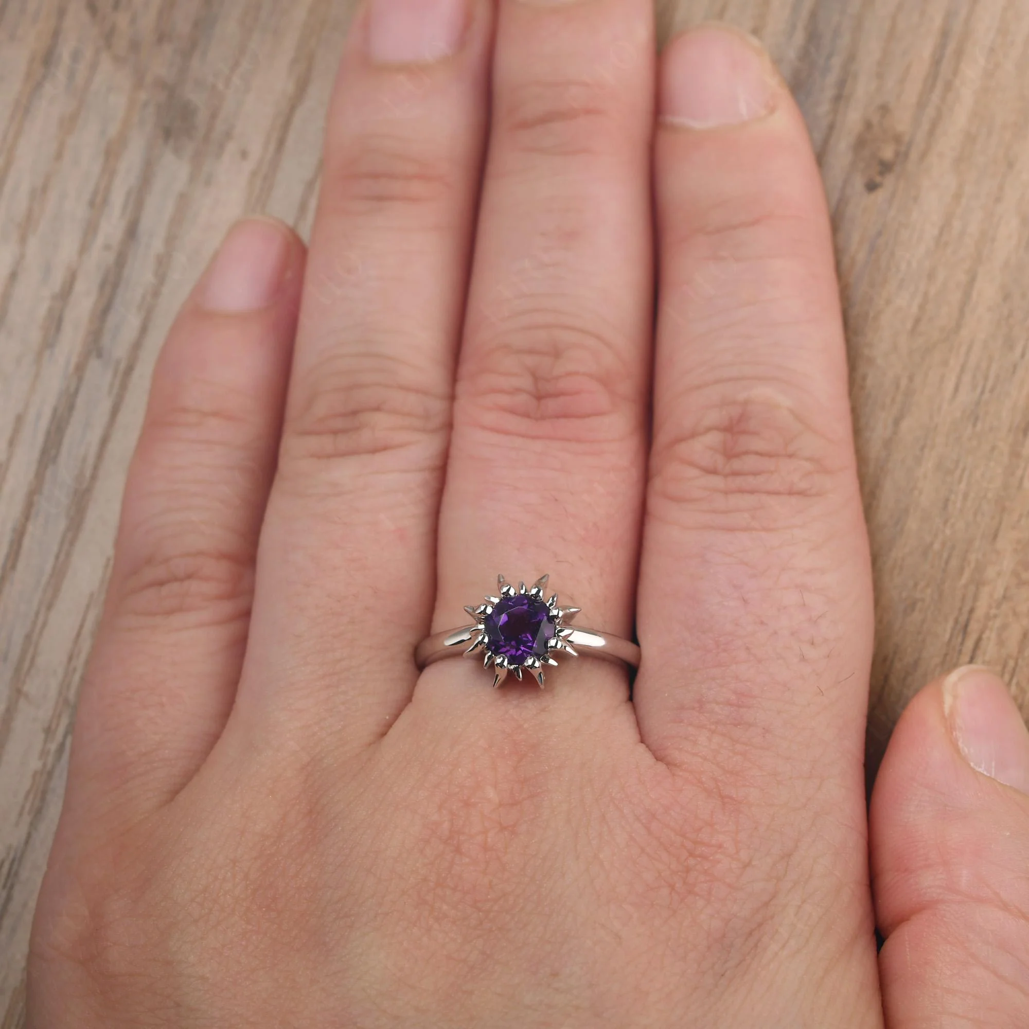 Amethyst Flame Ring - Image 14